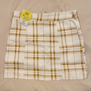 Plaid Skirt